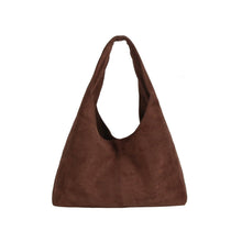 Load image into Gallery viewer, Jaz Faux Suede Hobo Coffee

