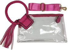 Load image into Gallery viewer, Clear Tassel Red
