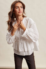 Load image into Gallery viewer, Embroidered Peplum
