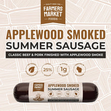Load image into Gallery viewer, Applewood Smoked Summer Sausage
