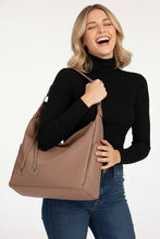 Load image into Gallery viewer, Viviana Hobo Tote Bag: Natural
