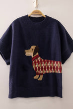 Load image into Gallery viewer, Dog Graphic SS NAVY
