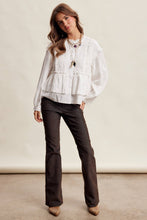 Load image into Gallery viewer, Embroidered Peplum
