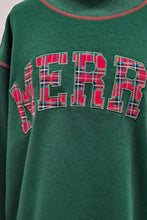 Load image into Gallery viewer, Merry Plaid Patch Stitched
