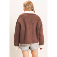 Load image into Gallery viewer, Reversible Suede &amp; Sherpa
