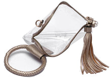 Load image into Gallery viewer, Clear Tassel Red
