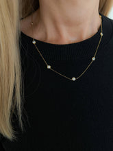 Load image into Gallery viewer, DAINTY DIAMOND NECKLACE
