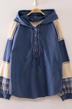 Load image into Gallery viewer, Denim Contrast Hoodie
