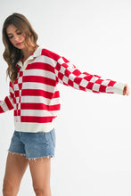 Load image into Gallery viewer, Bethany Red/White
