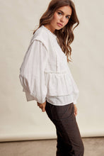 Load image into Gallery viewer, Embroidered Peplum
