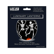 Load image into Gallery viewer, Luminary Lanterns - RattleNShake - Skeleton - Halloween
