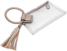 Load image into Gallery viewer, Clear Tassel Red
