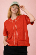 Load image into Gallery viewer, Red Stitch
