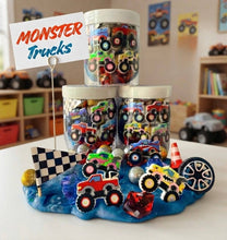Load image into Gallery viewer, "Monster Trucks" Dough Jar
