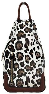 Sling Backpack Brown