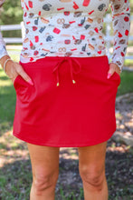 Load image into Gallery viewer, Red Skort
