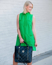 Load image into Gallery viewer, Kinzley Tote Black Quilted
