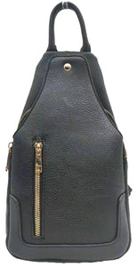 Sling Backpack Brown