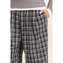 Load image into Gallery viewer, Black Plaid Pants
