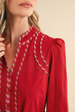 Load image into Gallery viewer, BELTED STRIPED CONTRAST
