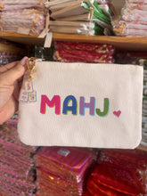 Load image into Gallery viewer, Mahjong Bag w/ TILE zipper
