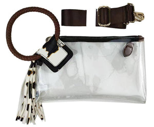 Clear Tassel Red