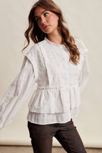 Load image into Gallery viewer, Embroidered Peplum

