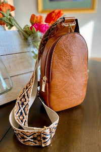 Sling Bag w/ Guitar Camel