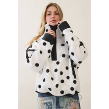 Load image into Gallery viewer, Polka Dot Pull Over
