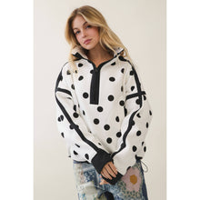 Load image into Gallery viewer, Polka Dot Pull Over
