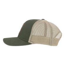 Load image into Gallery viewer, Leather Cross Olive/Tan
