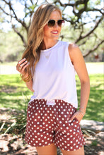 Load image into Gallery viewer, Maroon Polka Dot Boxers
