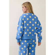 Load image into Gallery viewer, Polka Dot Blue/yellow
