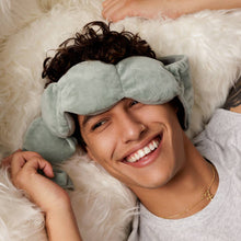 Load image into Gallery viewer, Sage Weighted Sleep Mask

