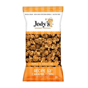 Recipe 53 Caramel Corn 7 oz Clear Printed Bags - 12 pk