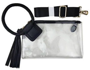 Clear Tassel Red