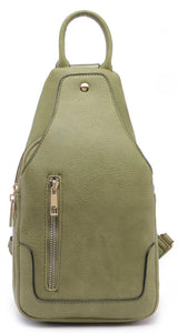 Sling Backpack Brown