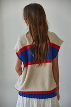 Load image into Gallery viewer, Striped V-Neck Vest
