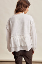 Load image into Gallery viewer, Embroidered Peplum
