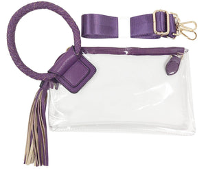 Clear Tassel Red