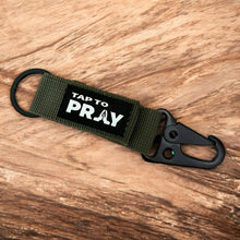 Load image into Gallery viewer, Tap To Pray™ Carabiner Keychain
