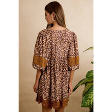 Load image into Gallery viewer, LEOPARD w/ Lace Trim
