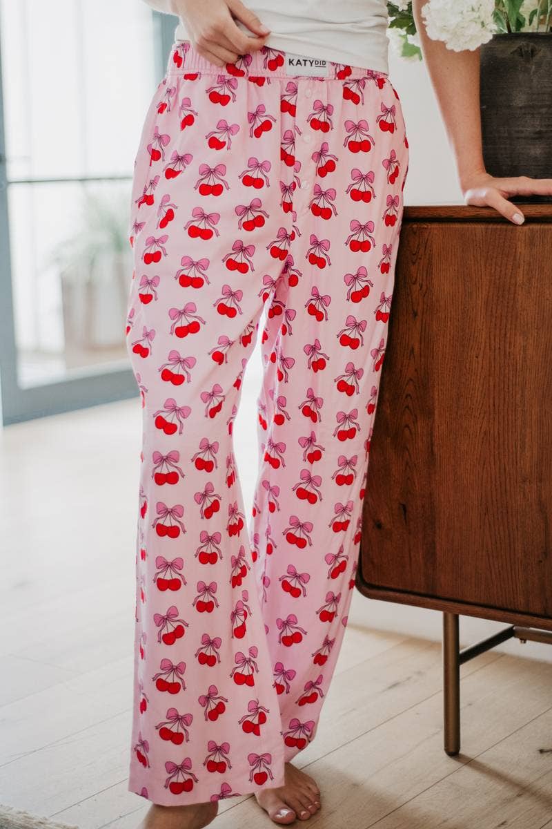 Cherry Boxer Pants