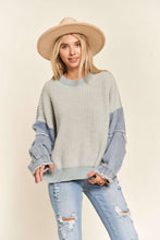 Load image into Gallery viewer, DENIM SWEATER
