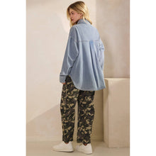 Load image into Gallery viewer, French Terry Denim Jacket
