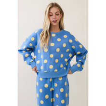 Load image into Gallery viewer, Polka Dot Blue/yellow
