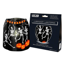 Load image into Gallery viewer, Luminary Lanterns - RattleNShake - Skeleton - Halloween
