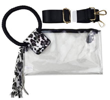 Load image into Gallery viewer, Clear Tassel Red
