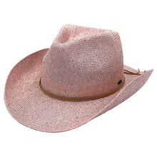 Load image into Gallery viewer, Sequin Red Cowboy Hat

