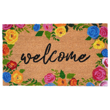 Load image into Gallery viewer, Roses Welcome Doormat
